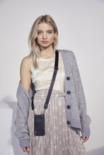 Load image into Gallery viewer, Bobby Nylon Adjustable Crossbody Strap - Black/Gold
