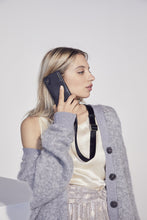 Load image into Gallery viewer, Bobby Nylon Adjustable Strap - Black/Silver
