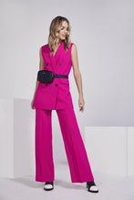 Load image into Gallery viewer, Kate Pebble Leather Belt Bag - Black/Gold
