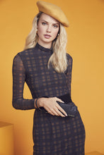 Load image into Gallery viewer, Angie Pebble Leather Bandolet Strap - Black/Gold
