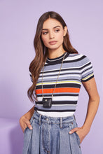 Load image into Gallery viewer, Riley AirPod Pouch - Black/Gold

