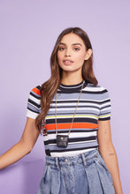 Load image into Gallery viewer, Riley AirPod Pouch - Black/Gold
