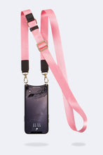 Load image into Gallery viewer, Bobby Nylon Adjustable Crossbody Strap - Pink/Gold
