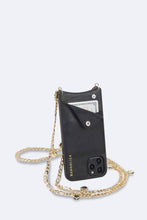 Load image into Gallery viewer, Estelle Chain Strap - Gold Heart/Gold
