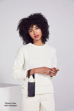 Load image into Gallery viewer, The Shay Bandolier Bag - Without Case (Black/Gold)
