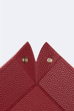 Load image into Gallery viewer, Valet Catch-All Tray - Pink Croc/Burgundy
