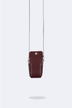 Load image into Gallery viewer, Riley AirPod Pouch - Wine/Silver
